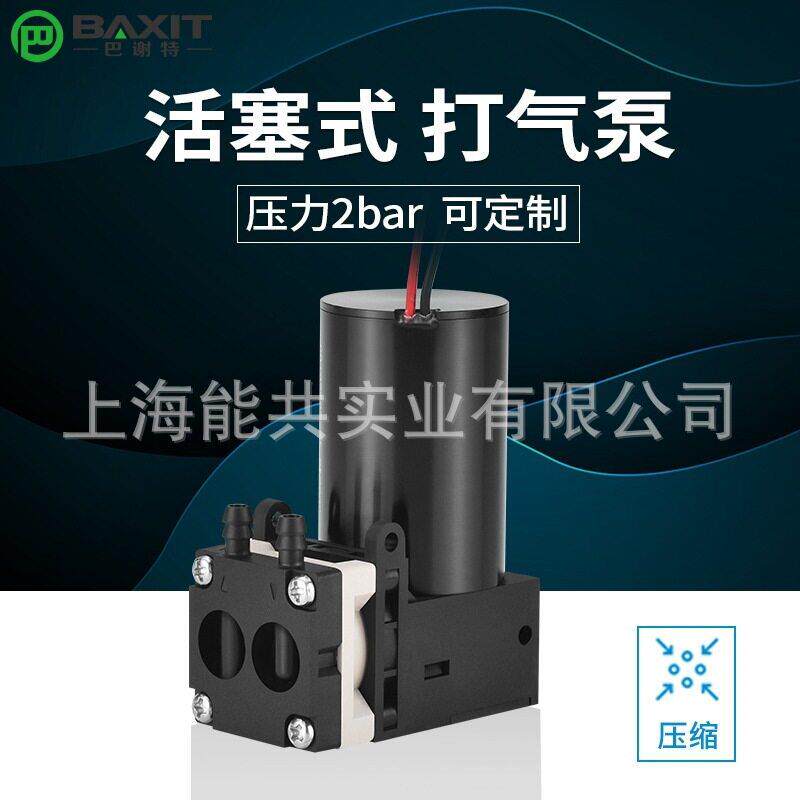 BAXIT巴谢特微型活塞泵24V打气泵12V压泵小型空气压缩机W3系列