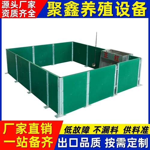 猪圈门PVC猪栏门养猪场养殖场围栏门PP塑料胶板围板卡槽猪舍门板