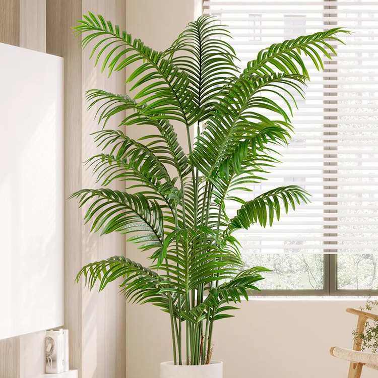 格蔷仿真散尾葵风假树室内客厅装饰摆件落地造景仿生绿植盆栽,家居饰品,花瓶,淘宝优惠券,粉丝福利购,淘宝优惠卷