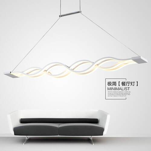 跨境货源餐厅卧室客厅led个性创意时尚餐吊灯饭厅书房温馨吊灯