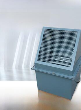 边墙轴流风机 大风量低噪音WEX排风机 抗震防摔方形壁式轴流风机