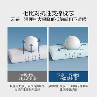 护颈椎专用家用学宿舍 纺同水款 星家MSF2024 酒店记忆棉生枕头