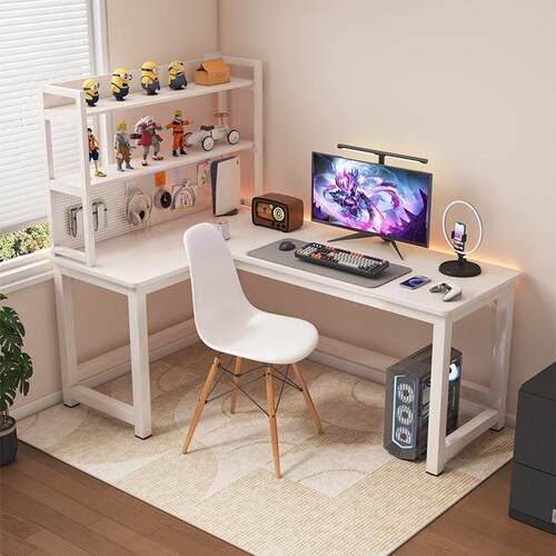 台式转角桌电脑桌家用书桌学生写字桌卧室L型拐角办公桌简易桌子