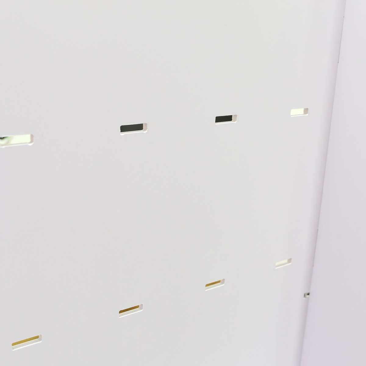 手机配件带挂钩陈列架单面落地PVC雪弗板收纳架收银台收纳架