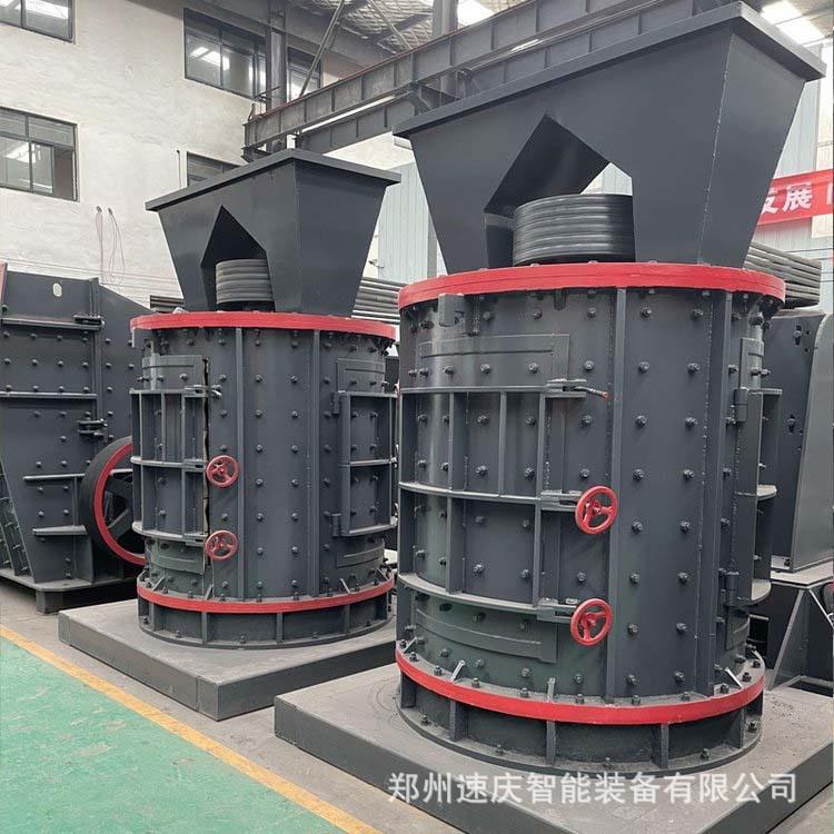 多层锤头破碎制沙机多功能立轴厂家高效干湿料打粉机钢渣处理设备