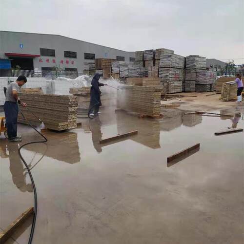 建筑爬架吊篮网板水泥残渣清洗机铝膜板混凝土高压清洗设备