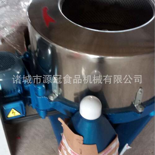 供应食品蔬菜离心脱水机 不锈钢半自动甩干机厂家 机械