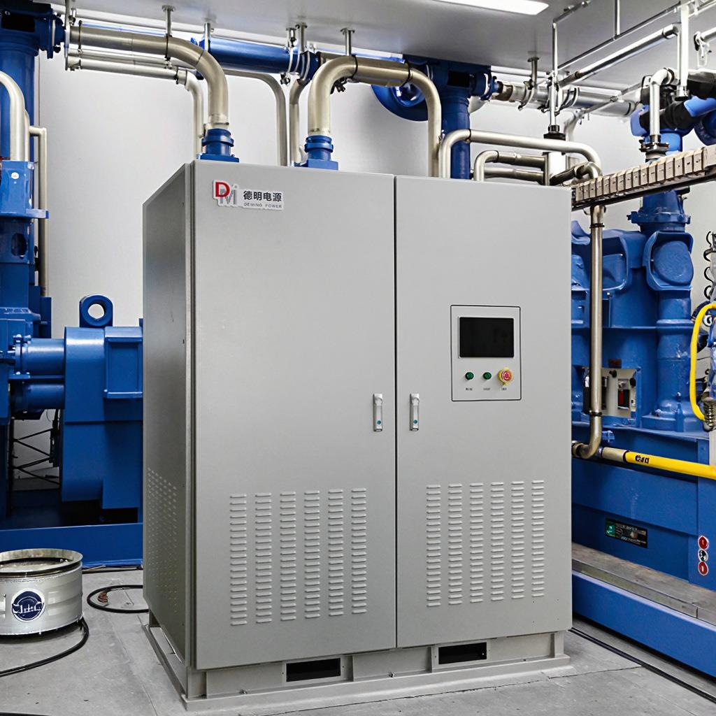新能源水力发电并网变流器触摸屏显示高效率发电机并网柜300KW
