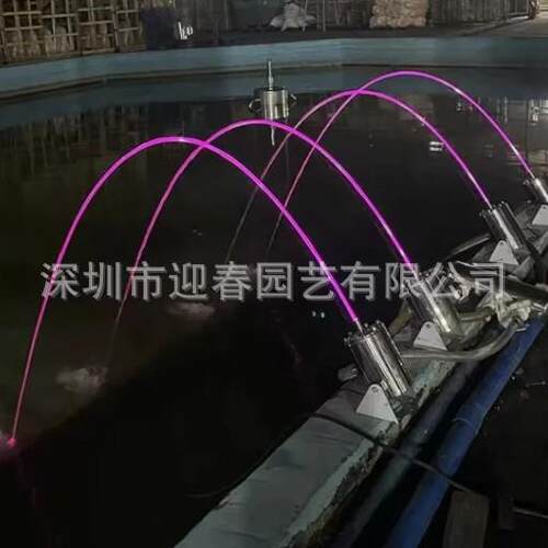 网红波光喷泉玻光泉景点广场旱地别墅跳跳珍珠泉不锈钢喷头
