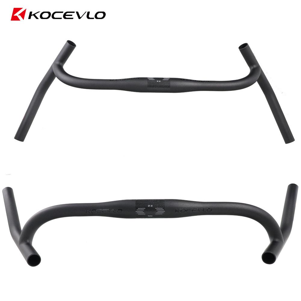 超轻碳砾石弯把自行车越野山地车自行车车把碳纤维自行车配件