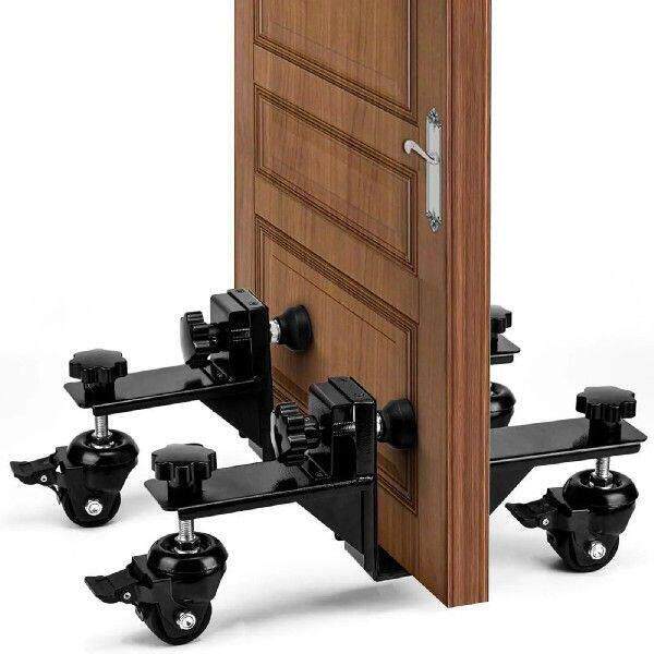 Door Installation Dolly with Swivel Wheels Door