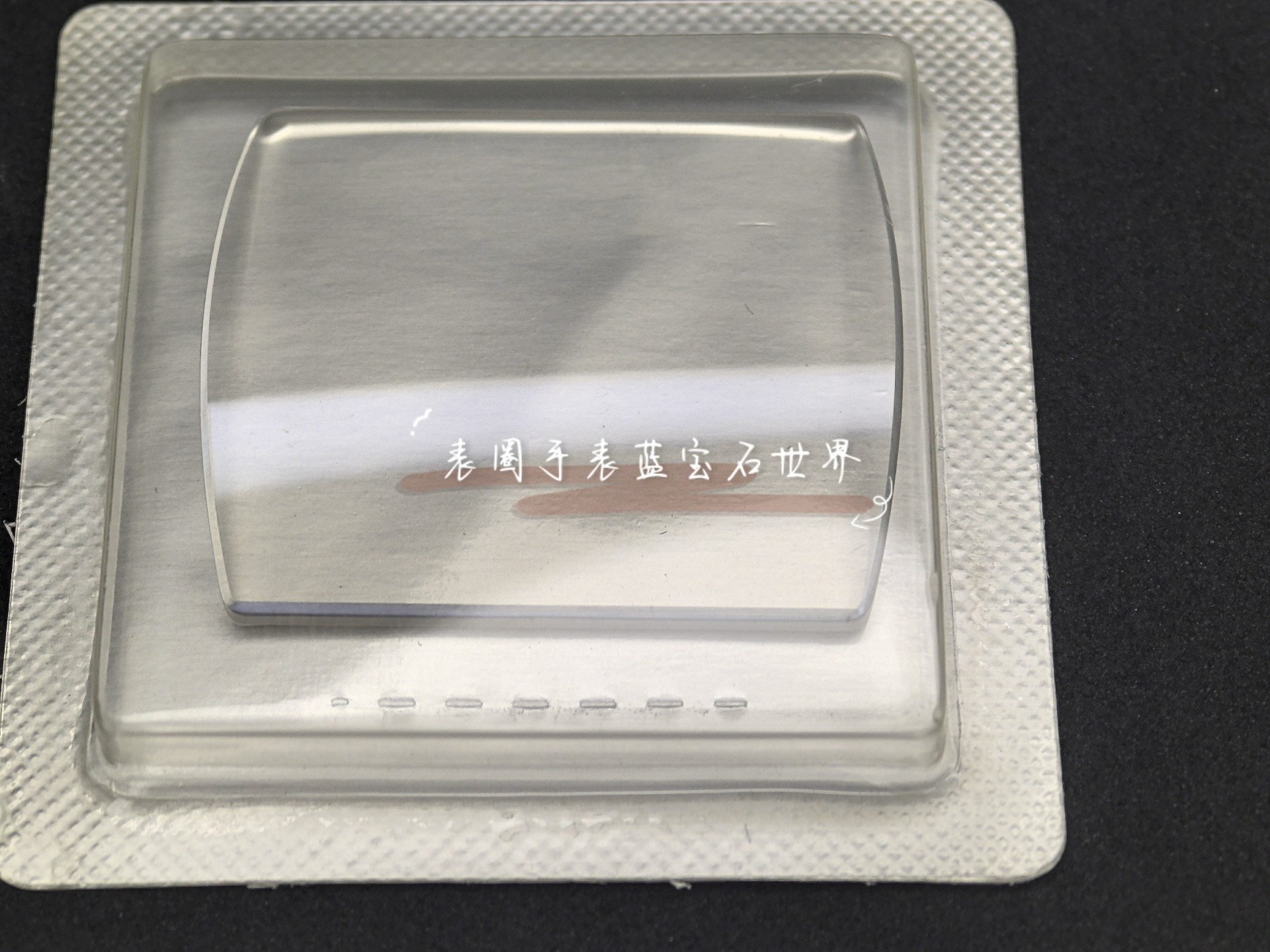 昆仑手表特殊双桥蓝宝石玻璃 金桥系列专用的