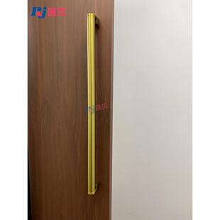 玻璃门拉手不锈钢酒店大门把手木门包间把手简约玫瑰金双开门拉手