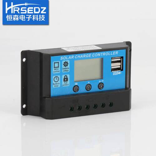 太阳能控制器 SC2430C-30A光伏控制器12V 24V自适应