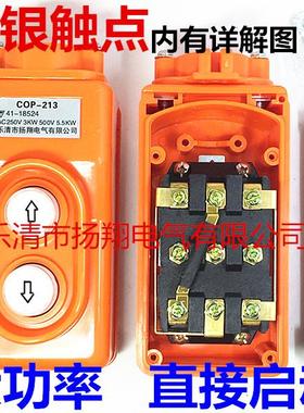 COP-213 行车开关 直控型吊机 吊车开关 上下按钮大功率TNHA1-213