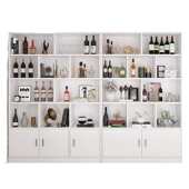 酒柜展示柜家用现代简约置物架客厅小型玄关柜靠墙隔断柜子酒架