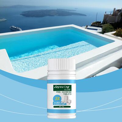 Jaysuing Pool Effervescent Tablets, Fast-Dissolving Chlorine
