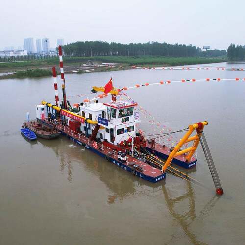 绞吸式挖泥船港口河道清淤船大小型疏浚船挖沙船生产厂家