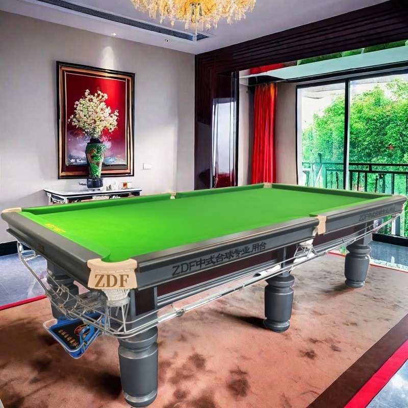 山东ZDF球星台球桌潮州台球桌标准型揭阳台球桌商用云浮台球桌球