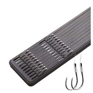 鱼钩绑好伊势尼子线双钩子线付进囗手工精绑成品套装防缠绕休闲厂