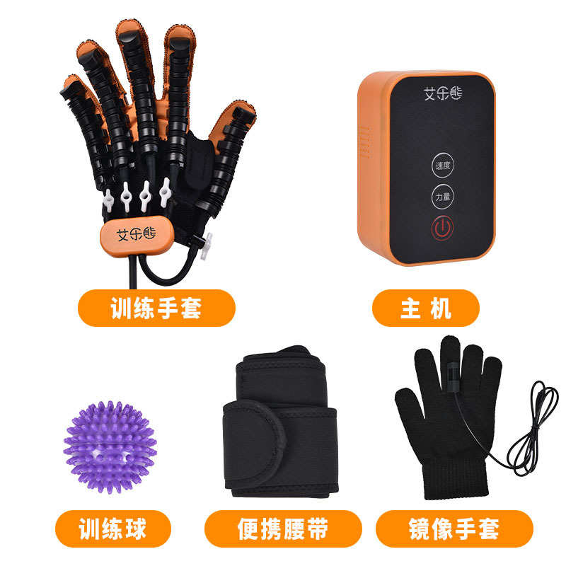 手指手部训练器材在家锻炼机器人手套五指屈伸展功能气电动机器