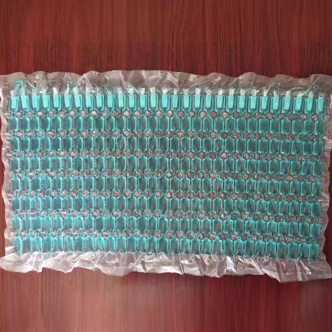 厂家直供可折叠冰袋柔性冰袋 杨梅冰排商用生鲜保鲜竹简冰袋