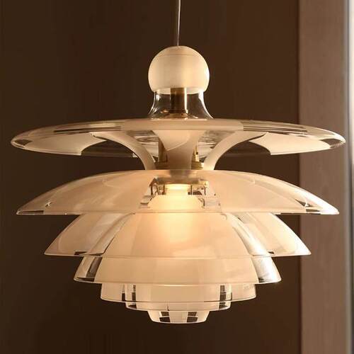 丹麦Louis Poulsen Ph餐厅玻璃松果灯斯堪的纳维亚简单的设计师岛
