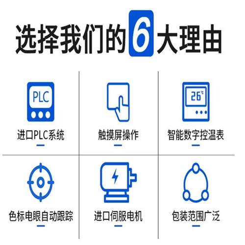 大型全太阳自动枕缩热收米膜包装机挂面干湿粉线面饼自动连式续打