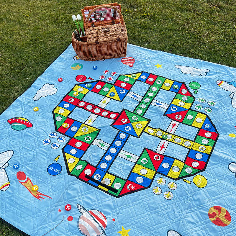 野餐垫防潮垫加厚春游郊游垫子户外露营野营沙滩野炊批发