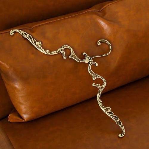 复古宫廷风家用衣架酒店卧室衣柜收纳挂架黄铜挂钩晾衣 晾衣架