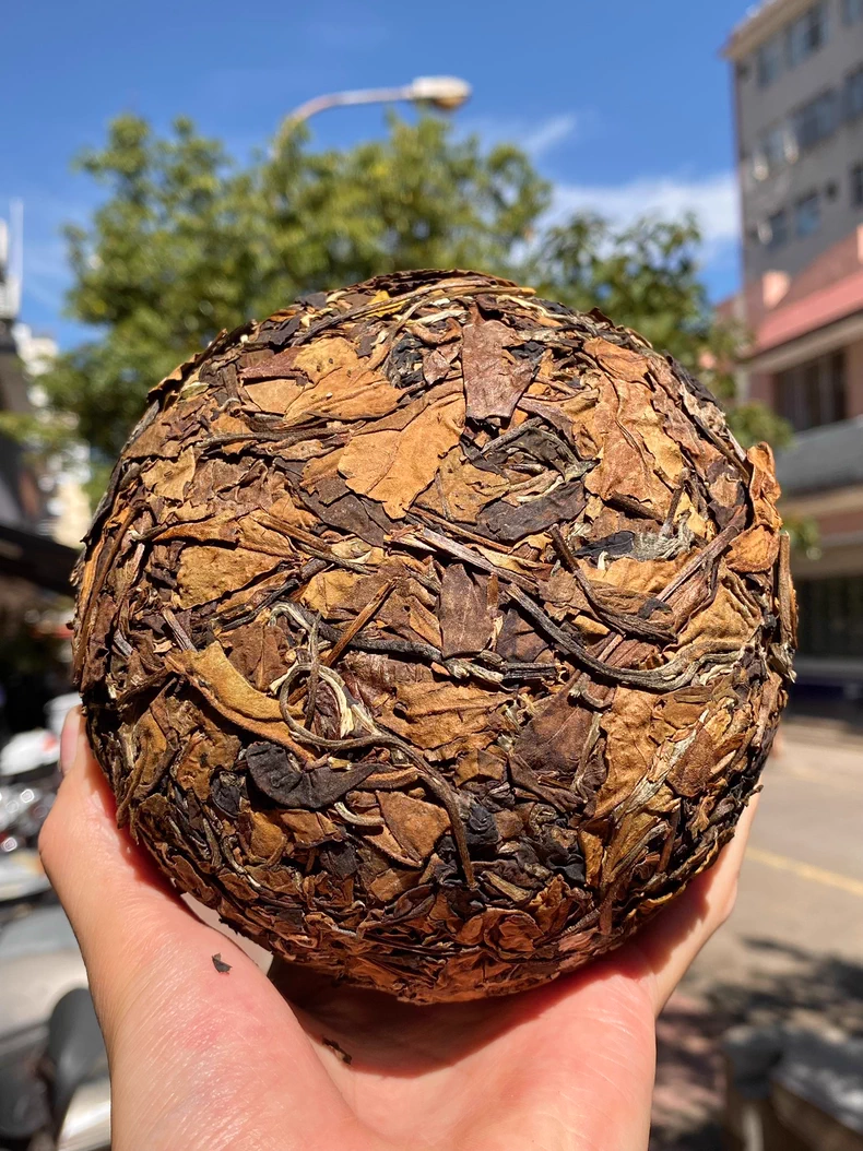 08年冰島古樹老白茶一斤一個老白茶 普洱茶 BUASHOP普洱老茶