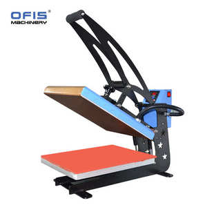 高压烫烫机diy转印平板机机手画38x38cm衣服热花动压烫