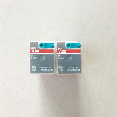 ABB中间继电器CR-M024DC2LM230AC2L/3L/4LCR-M024DC4L24V220V
