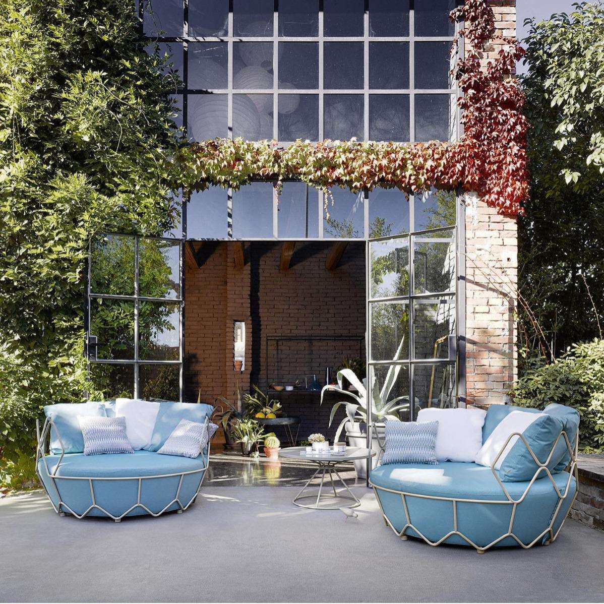 户外秋千庭院吊篮悬挂鸟巢阳台摇篮椅简约家具设计师别墅沙发吊床