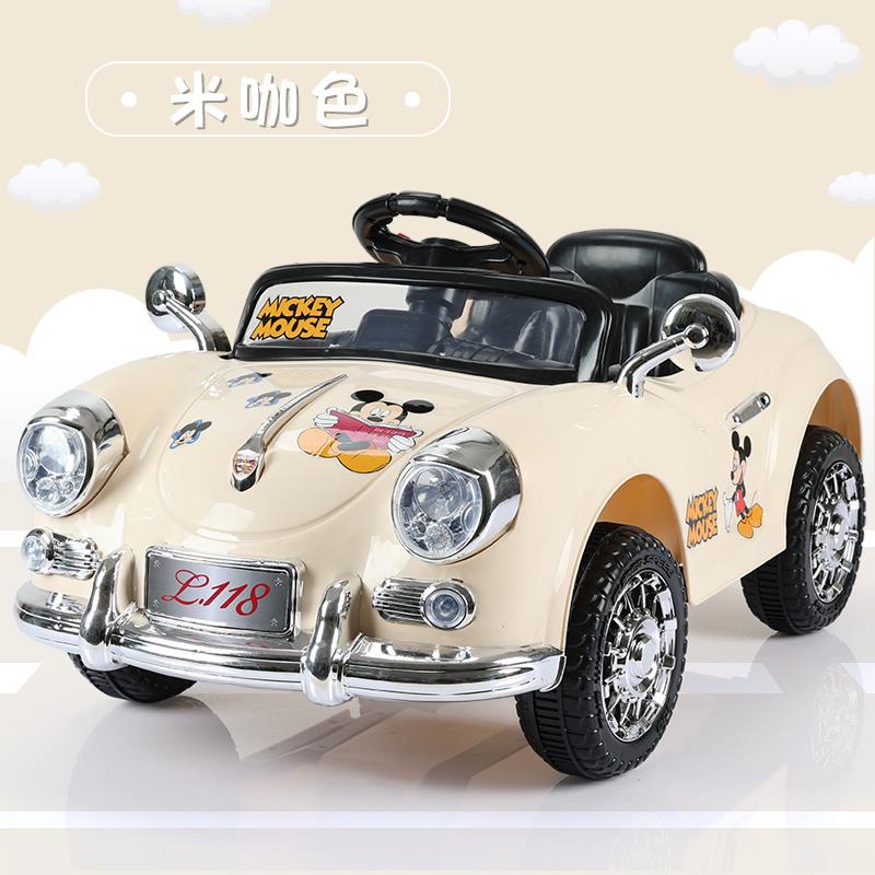 高档婴幼儿电童可电动车四轮宝宝小遥控汽车坐人双驱充车孩摇摆童