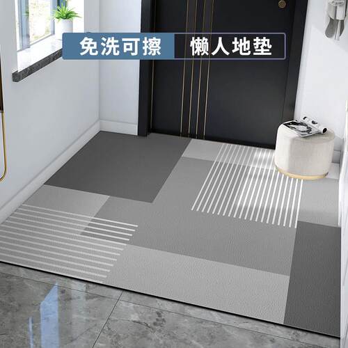 入户门免洗可擦进门防滑地垫pvc厨房门垫门口脚垫家用新款垫地毯