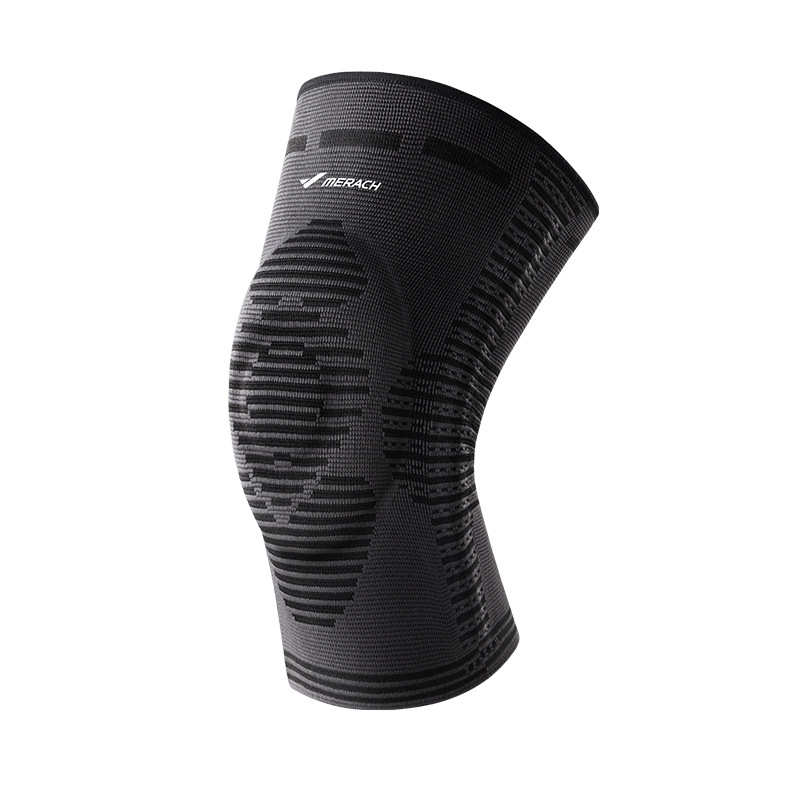 麦瑞克硅胶支撑防滑运动护膝跑步骑行打球专业膝盖关节半月板护具