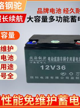 12v36A60ah蓄电池电瓶大容量农用照明灯电动喷雾器音响铅酸蓄电瓶