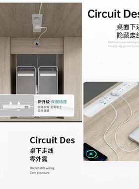 6职员办公121010桌椅组合约简现代4四六人工卡座位办公室家具财务