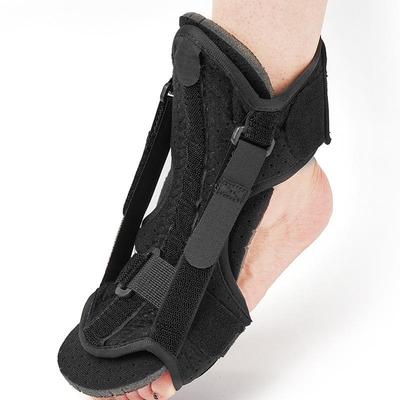 跨境热销足下垂矫形器足底夹板托康复矫正器扭伤恢复固定足托夜用