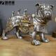 机械朋克狗树脂工艺品桌面橱窗装 饰摆件园艺摆饰