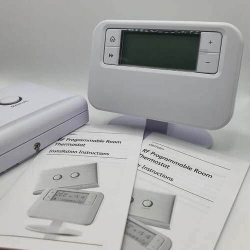 跨境热销无线可编程房间恒温器ESRTP4RF+ wireless thermostat