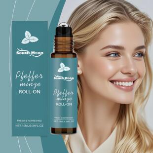 Aroma Essential Portable MOON Peppermint Roll SOUTH Oil