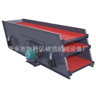 大型振动筛矿山震动筛沙机鹅卵石分级筛沙石分离机直线震动筛选机