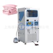 电脑控自动充绒机双料罐一化人操作绒换404料量便捷鸭羽绒棉纤通