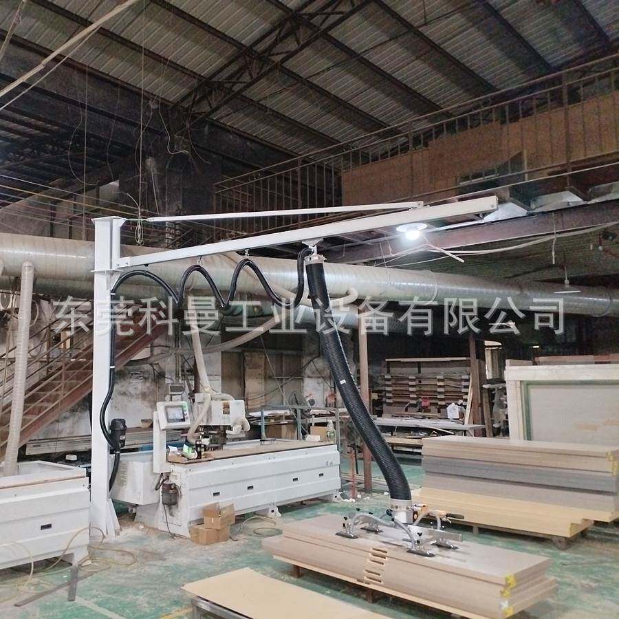 龙门式气管吸吊机木板食品搬运码垛上料机KBK导轨真空提升吊具