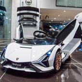 高档兰博尼基儿电动车四轮童带遥控汽车宝宝玩具车坐人可男女小孩