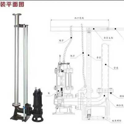 污水泵潜水潜水泵电污水潜水泵排水车库现货供应排污应急 泵