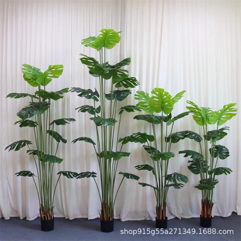内龟大型仿真绿植假绿植盆栽室客厅装饰室摆件绿植内假绿龟背/01