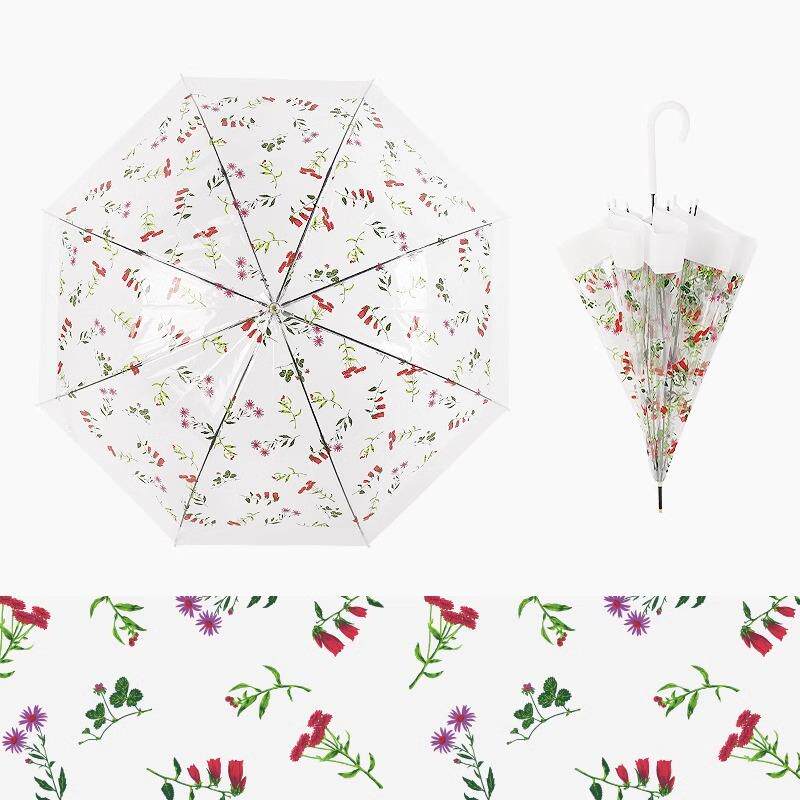 正品公主风16骨加厚透雨女伞明韩国版大婚礼长柄伞生高颜值女神双